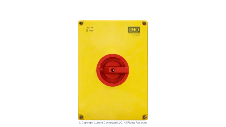 High quality photo of the IMO - PE69-30125 - Isolator 3Pole 125A - Front View. Photographed by Current Connected.