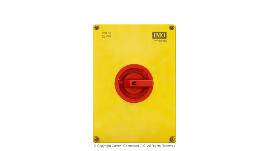 High quality photo of the IMO - PE69-30125 - Isolator 3Pole 125A - Front View. Photographed by Current Connected.