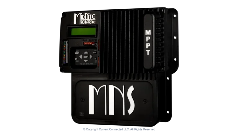 High quality photo of the Midnite Solar - MNKID - The Kid - Right Angled View. Photographed by Current Connected