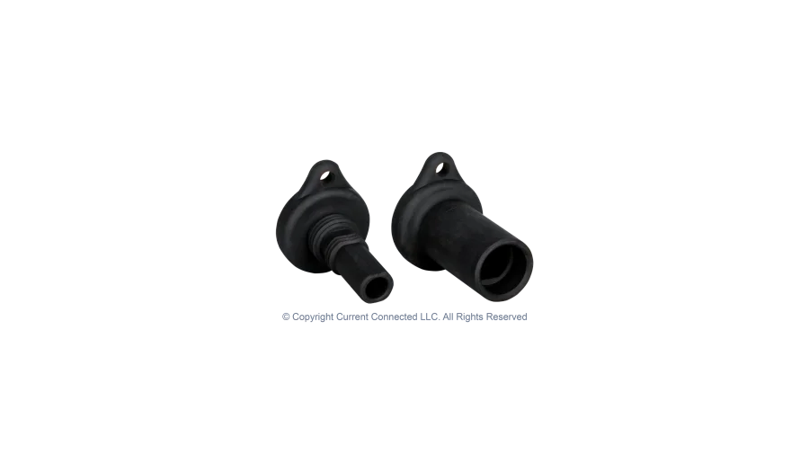 High quality photo of the Staubli - 32.0716-32.0717 - MC4 Sealing Caps - Plug Angled View. Photographed by Current Connected