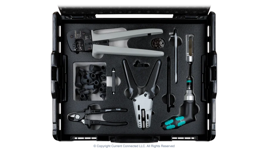 Stäubli MC4 and MC4-Evo 2 Connector Installation Crimper Tool Set, Tools to Attain UL Rating for MC4 and MC4-Evo 2 Connectors