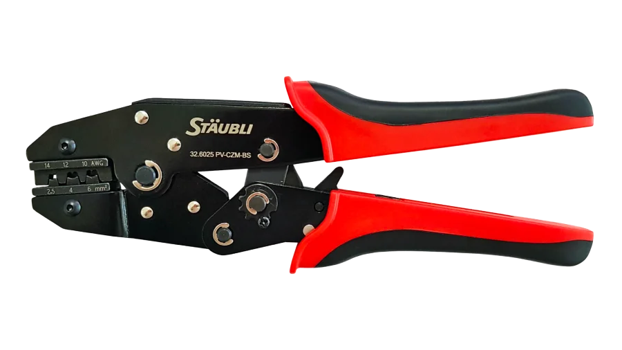 Staubli-32.6025-PV-CZM-BS-Crimping-pliers-Front-View