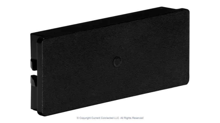 High quality photo of the Square D - SQD-HOM-FP - Square D Homeline Blank Filler Plate - Top Angled View. Photographed by Current Connected