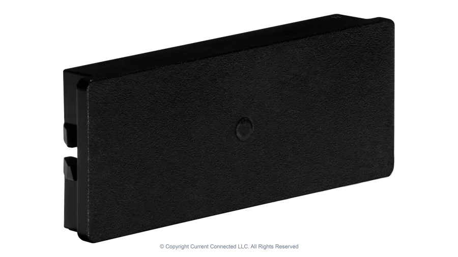 High quality photo of the Square D - SQD-HOM-FP - Square D Homeline Blank Filler Plate - Top Angled View. Photographed by Current Connected