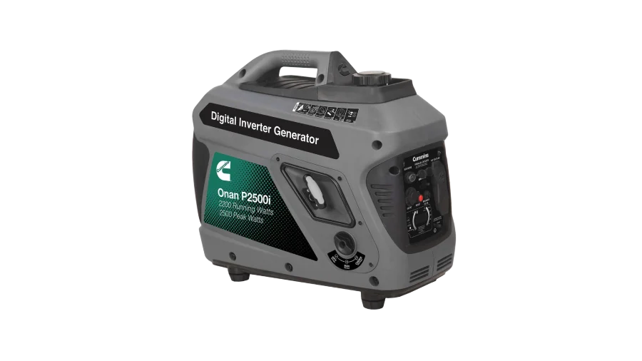 Cummins - A074Z433 - Onan P2500i Inverter Generator EPA - Angled View
