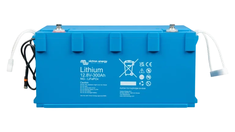 Victron - BAT512130620 - Victron LiFePO4 Battery 12,8V-300Ah NG - Top Front View