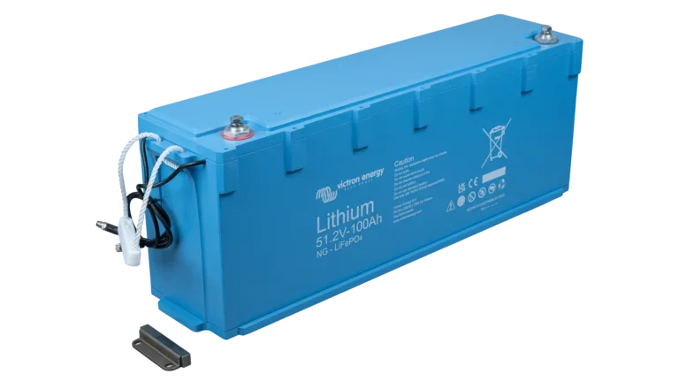 Victron - BAT548110620 - LiFePO4 Battery 51,2V_100Ah NG - Angled Top View