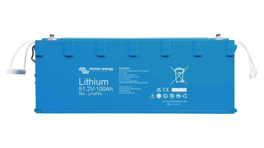 Victron - BAT548110620 - LiFePO4 Battery 51,2V_100Ah NG - Front View