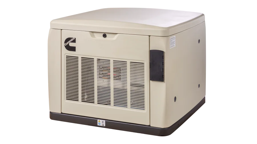 Cummins - A071Z390 - Connect Series C13N6H Air Cooled Generator - Angled Right View