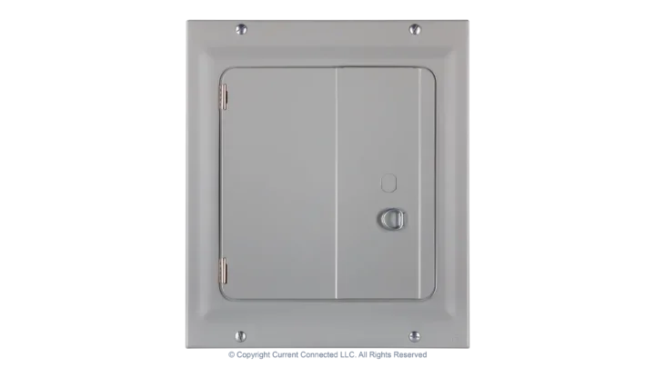 Eaton BR 125A 8-Space 16-Circuit Indoor Main Lug Loadcenter with Surface Door for Critical Loads or Small Main Panel