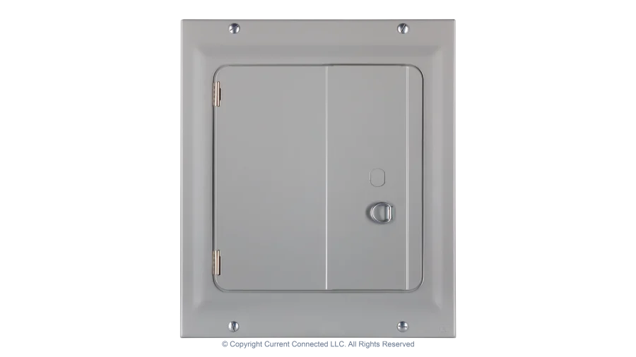 Eaton BR 125A 8-Space 16-Circuit Indoor Main Lug Loadcenter with Surface Door for Critical Loads or Small Main Panel