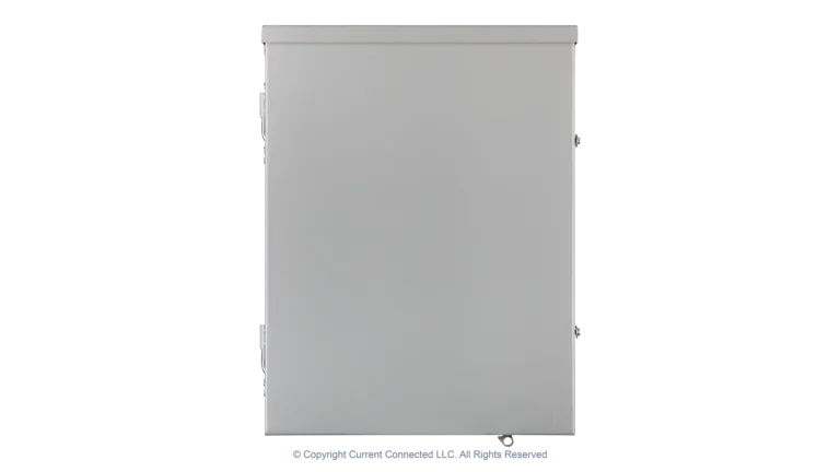 High quality photo of the Eaton - BRP125 - BR 125 AMP 16 Circuit Indoor Main Lug Loadcenter - Front View. Photographed by Current Connected