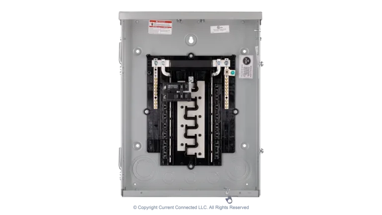 High quality photo of the Eaton - BRP125 - BR 125 AMP 16 Circuit Indoor Main Lug Loadcenter - Internal View. Photographed by Current Connected