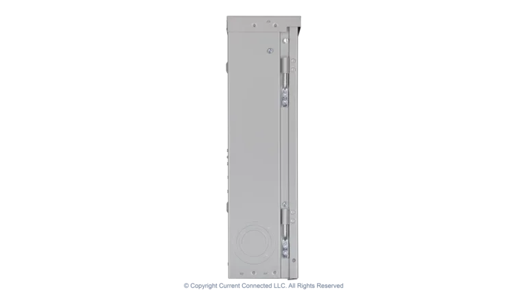 High quality photo of the Eaton - BRP125 - BR 125 AMP 16 Circuit Indoor Main Lug Loadcenter -Left Side View. Photographed by Current Connected