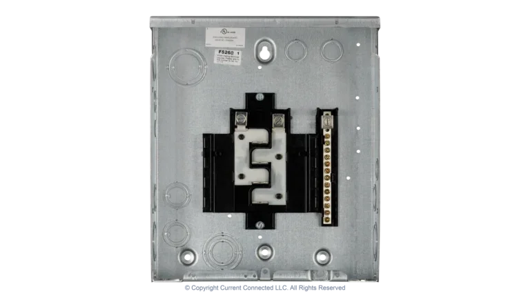 High quality photo of the Eaton - BRP100 - BR 100 AMP 24-Circuit Breaker Panel Kit - Internal View. Photographed by Current Connected