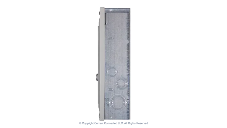High quality photo of the Eaton - Eaton - BRP100 - BR 100 AMP 24-Circuit Breaker Panel Kit - Side View. Photographed by Current Connected