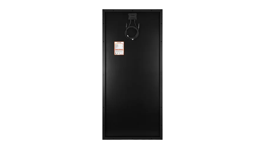 Rich Solar MEGA 200W Solar Panel, All-Black Monocrystalline Solar Panels for RV or Mobile Applications