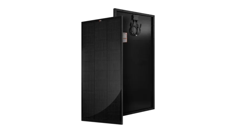 Rich Solar MEGA 200W Solar Panel, All-Black Monocrystalline Solar Panels for RV or Mobile Applications