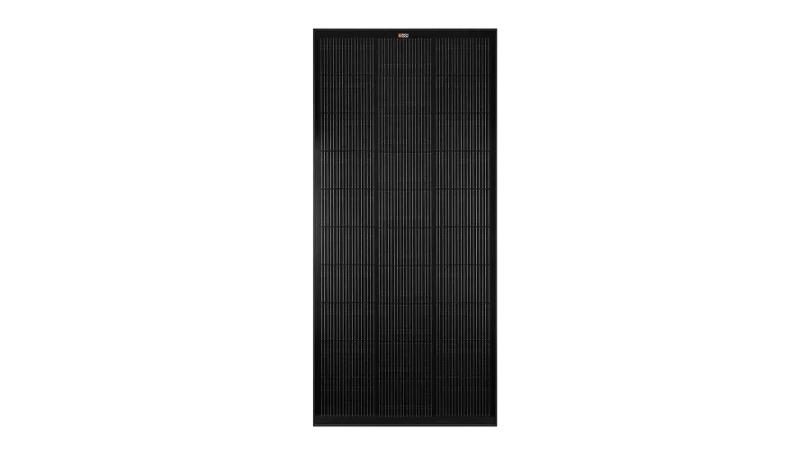 Rich Solar MEGA 200W Solar Panel, All-Black Monocrystalline Solar Panels for RV or Mobile Applications