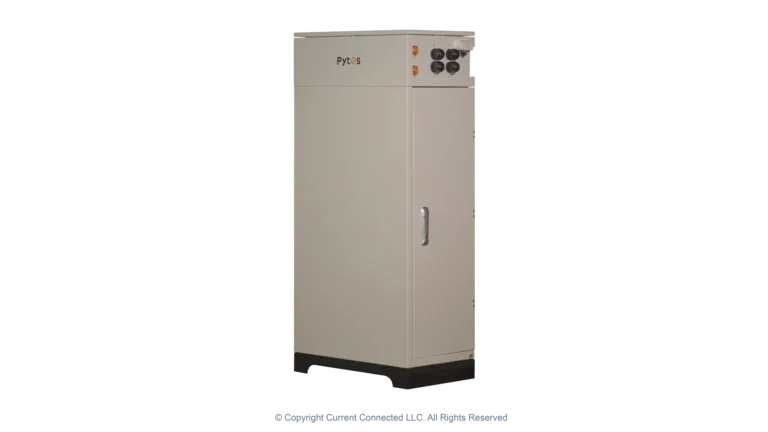 High quality photo of the Pytes V-BOX-OC Front Right. Photographed by Current Connected
