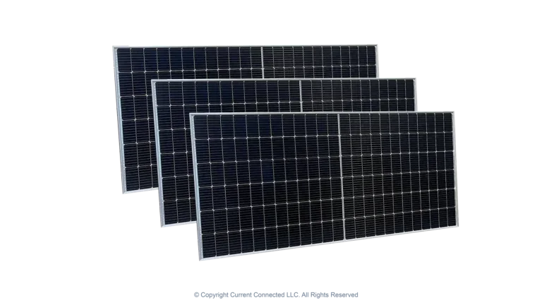 BlueSun Solar 460W Bifacial Monocrystalline Solar Panels with PERC Technology, 144 Half-Cut Cells with MC4-Evo 2 Connectors
