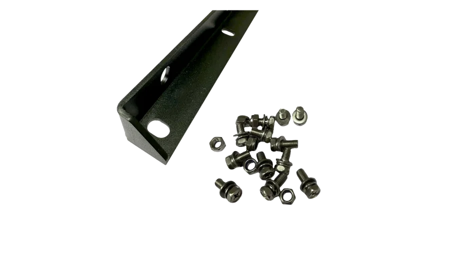 High quality photo of the Epoch batteries v2 elite mounting hardware dual view. Formatted by Current Connected, provided by Epoch.