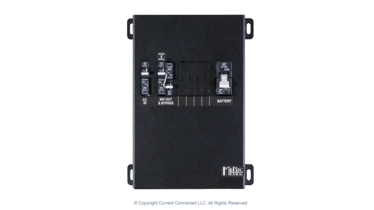 High quality photo of the Little Rosie E Panel Front Closed View. Photographed by Current Connected