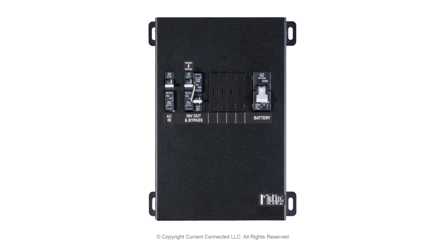 High quality photo of the Little Rosie E Panel Front Closed View. Photographed by Current Connected