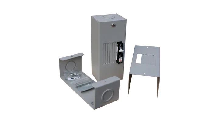 MidNite Solar Baby and Big Baby Breaker Boxes, AC or DC Distribution for Din Mount Disconnects or Breakers