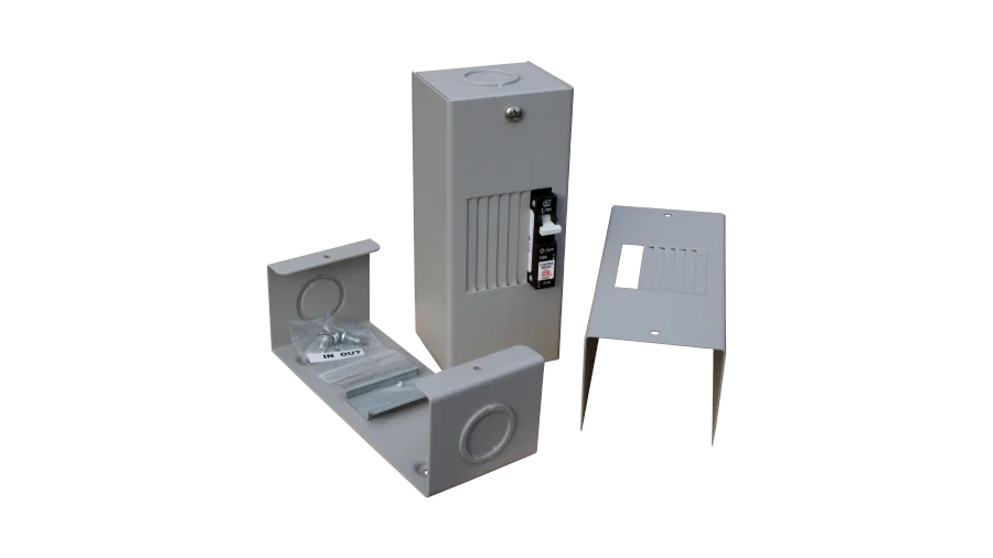 MidNite Solar Baby and Big Baby Breaker Boxes, AC or DC Distribution for Din Mount Disconnects or Breakers
