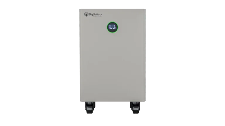 High quality photo of the Big Battery 48V Nexus 15kWh Front View. Photo sourced by Current Connected.