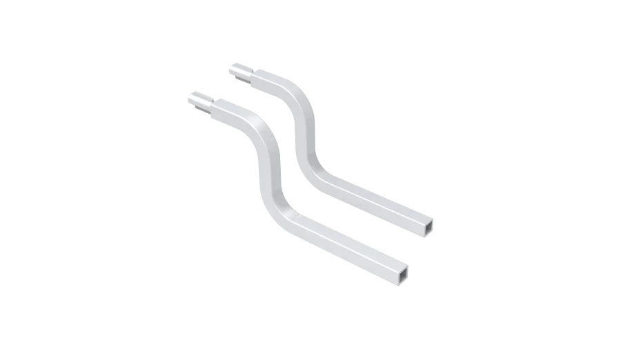 High quality photo of the Pytes Handle Set Left Tilt View. Photo sourced by Current Connected.