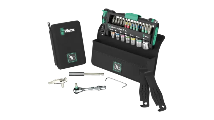 High quality photo of the Wera Bicycle Set 3A. Photo sourced by Current Connected from WERA Tools.