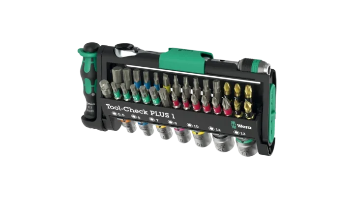 High quality photo of the Wera Tool-Check Plus 1. Photo sourced by Current Connected from WERA Tools.