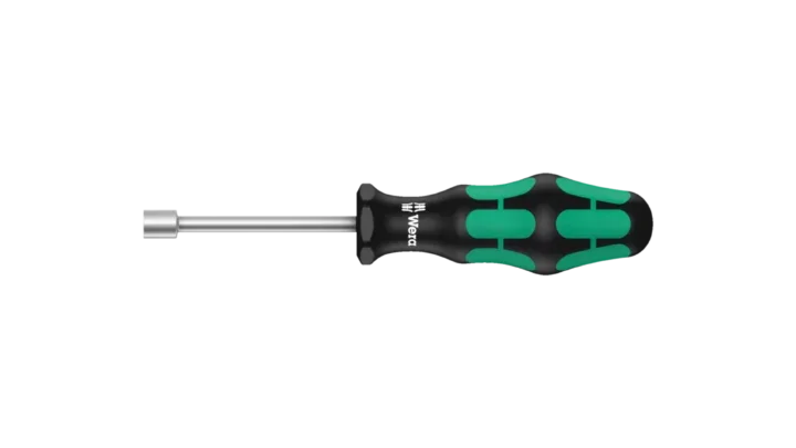 High quality photo of the Wera 395 HO Nutdriver. Photo sourced by Current Connected from WERA Tools.