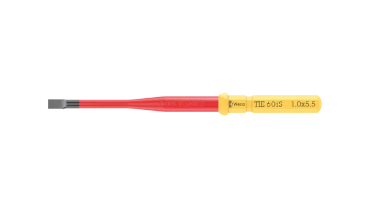 High quality photo of the Wera Kraftform Kompakt VDE 60 is tie. Photo sourced by Current Connected from WERA Tools.