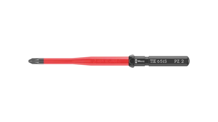 High quality photo of the Wera Kraftform Kompakt VDE 65 is tie. Photo sourced by Current Connected from WERA Tools.