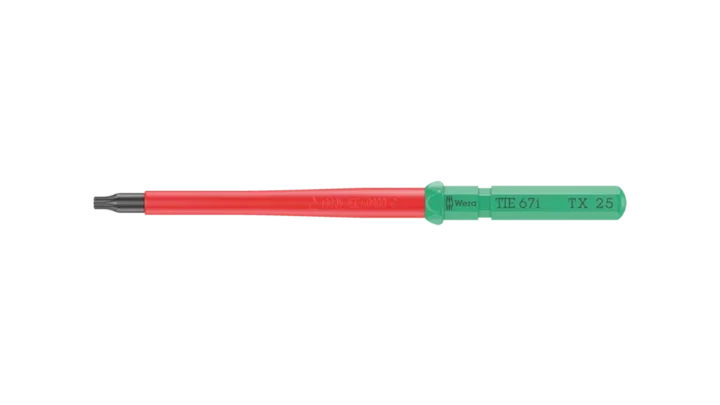 High quality photo of the Wera Kraftform Kompakt VDE 67 i tie. Photo sourced by Current Connected from WERA Tools.