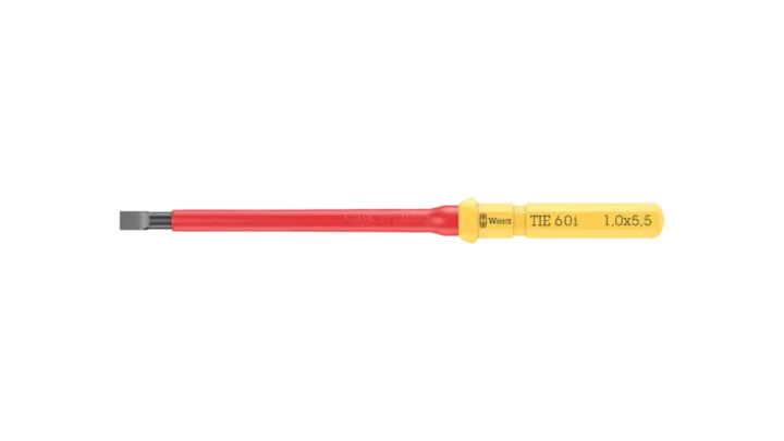 High quality photo of the Wera Kraftform Kompakt VDE 60 i tie. Photo sourced by Current Connected from WERA Tools.