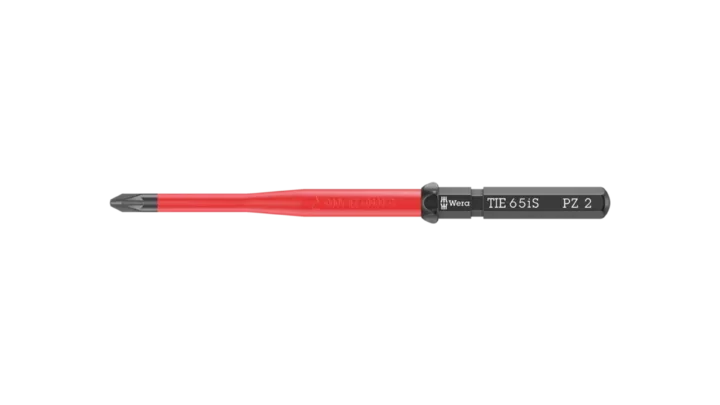 High quality photo of the Wera Kraftform Kompakt VDE 65 is tie. Photo sourced by Current Connected from WERA Tools.