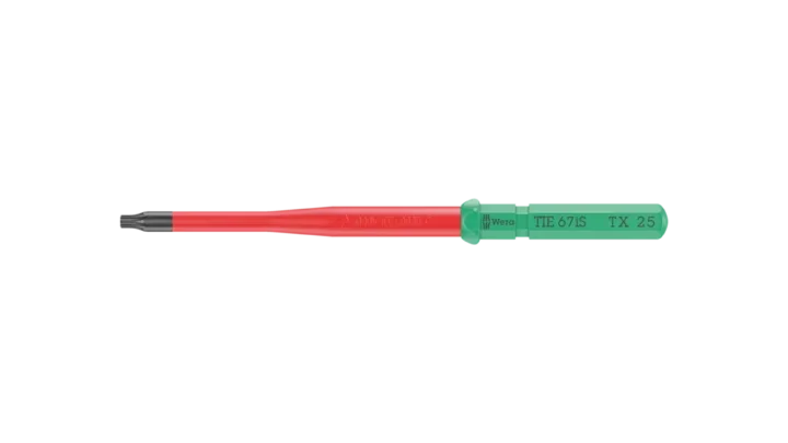 High quality photo of the Wera Kraftform Kompakt VDE 67 is tie. Photo sourced by Current Connected from WERA Tools.