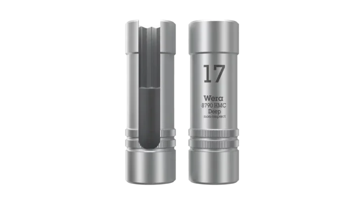 High quality photo of the Wera 8790 HMC Deep Non-Impact Open. Photo sourced by Current Connected from WERA Tools.
