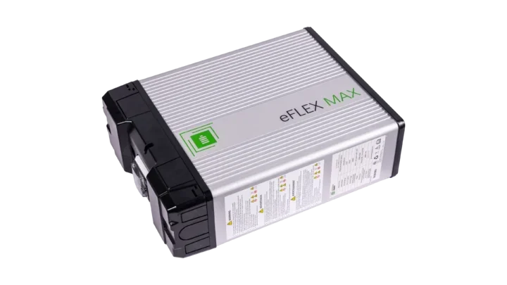 Fortress Power eFlex MAX 48V 5.4kWh 105Ah LiFePO4 Battery, IP65 Saltwater-Proof Aluminum Enclosure, 8,000+ Cycle Life