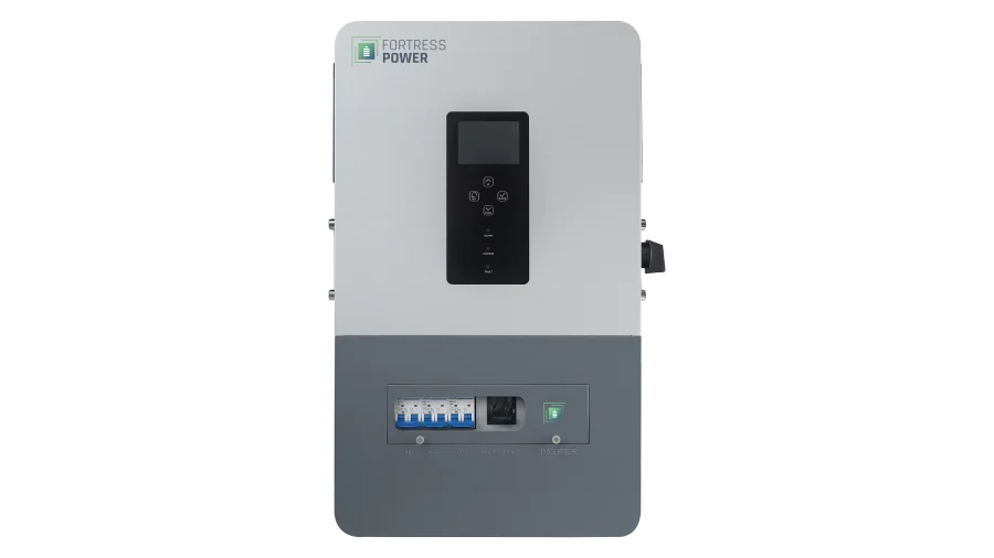 Fortress Power Solo 6.5K 48V Non-Export Hybrid Inverter, 6.5kW Split/Single-Phase, Dual MPPT 10kW Solar Input, 140A Battery Charger, UL 1741