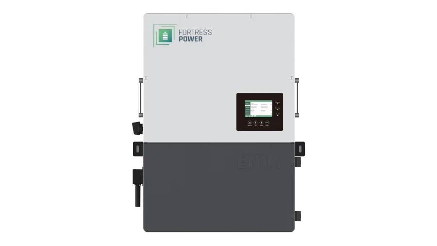 Fortress Power Envy True 12kW 48V All-in-One Hybrid Inverter, 21kW Solar Input, 3 MPPTs, 200A AC Passthrough, Built-In Rapid Shutdown, IP65, UL 1741