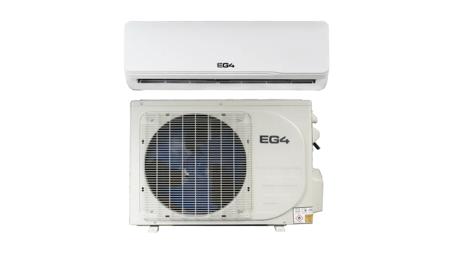 EG4 Hybrid Solar Mini-Split AC/DC Air Conditioner and Heat Pump, Solar Powered Mini-Split, Includes Pre-Charged Refrigerant Lines
