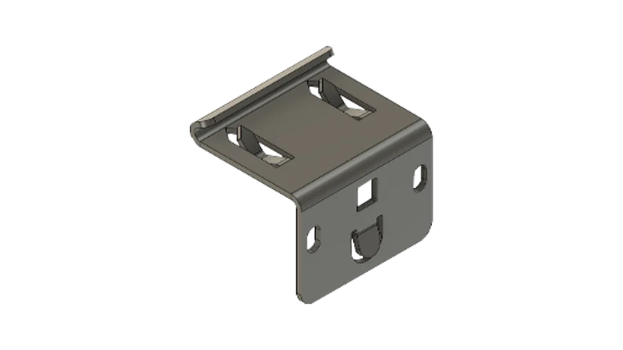 IntegraRack IR-F1 Solar Panel Flange Clamp, Rail-Free Solar Bonding Bracket