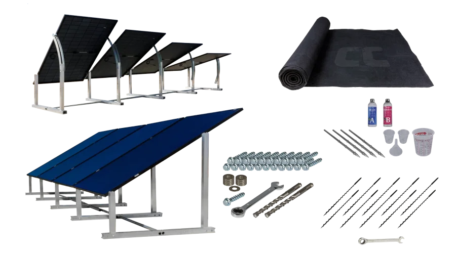 IntegraRack Ground Mount Solar Racking Kit