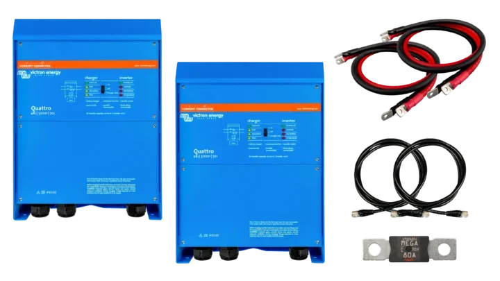 10kVA 48V Quattro 120/240Vac Bundle (UL)