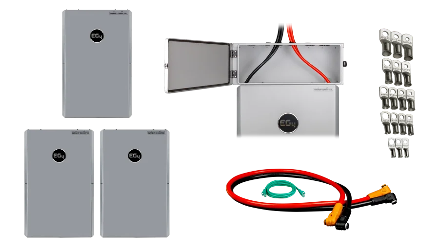 EG4 48V Outdoor WallMount Bundle - 280~840Ah